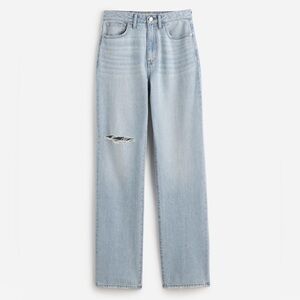 Madewell Jeans Curvy Straight Perfect Blue Women’s Size 28P NWT